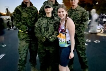 Marine Corp Marathon Finish Line